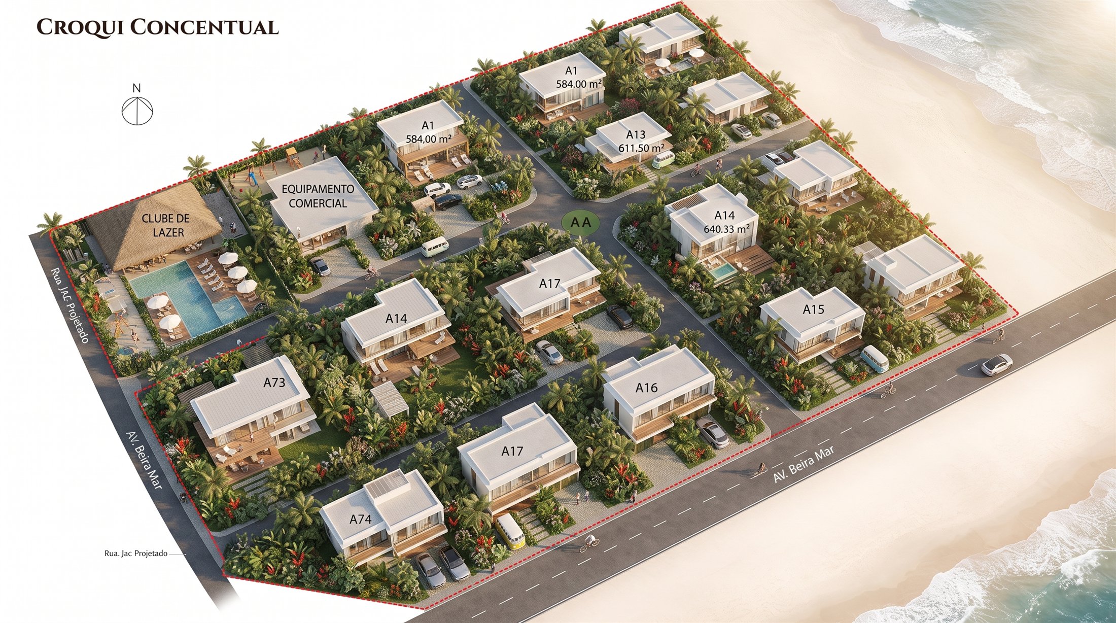 Masterplan do Itans Residence
